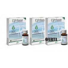 Aboca Lynfase  com AdipoDren 12 frascos  de 15 ml Duas embalagens com 3ª emb de oferta
