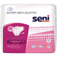 Seni Super Quatro Medio (75-110 CM) - Fraldas10 Unidades