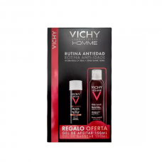 Vichy Homme Rotina Anti-Idade Hydra Mag C+ 50mL + Sensi Shave 150mL 