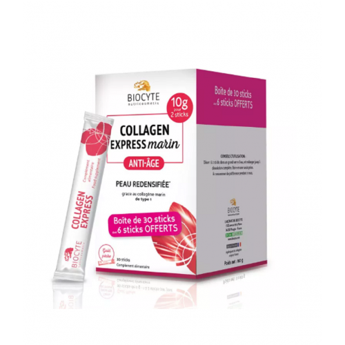 Collagen Express  Marin Biocyte 3x10 saquetas( inclui 1 mês de oferta)