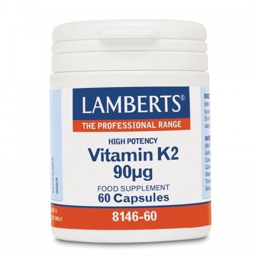 Lamberts Vitamina k2 90ug 60 cápsulas 