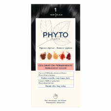 Phyto Phytocolor Coloração Permanente 1 Preto 1 kit coloração