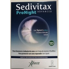 Aboca Sedivitax ProNight Advanced 10 Saquetas-Suplemento alimentar