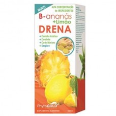 PhytoGold B-ananás Gengibre+Limão Drena 500mL 
